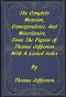 [Gutenberg 28860] • The Memoirs, Correspondence, And Miscellanies, From The Papers Of Thomas Jefferson / A Linked Index to the Project Gutenberg Editions